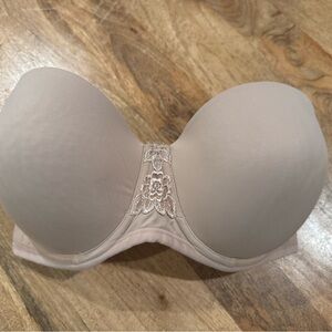 Vanity Fair Nude Strapless Bra
